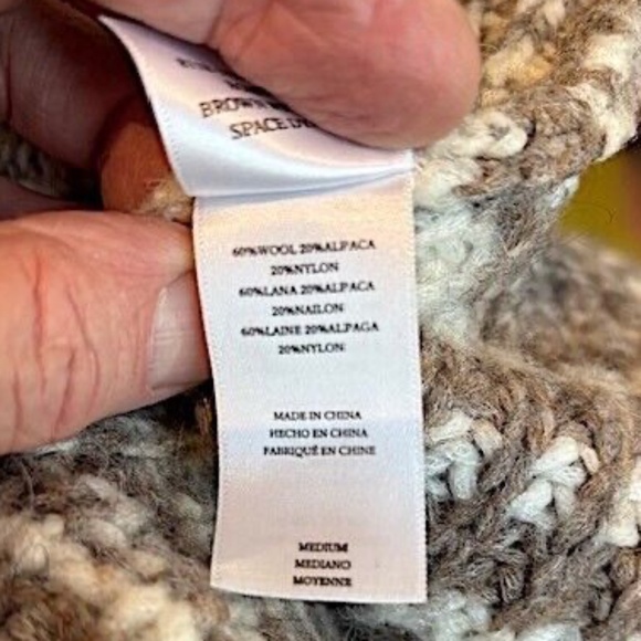 RAILS "Echo" Alpaca & Wool Blend Pullover Sweater NWOT/sz M - Picture 16 of 16